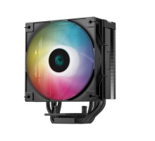 Вентилятор для процессора DeepCool AG400 DIGITAL BK ARGB black Socket 1700/115X/1200/AM5/AM4, 120mm, 2100rpm, 31.6 дБА, 220W, PWM 4-pin, Al-Cu (R-AG40