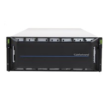 Сетевой накопитель Infortrend CS 2060D-J 4U/60bay, scale-out NAS, dual nodes subsystem including 2x4 Core CPU, 128GB (8x16GB), 8x10GbE(SFP+), 4x12Gb/s SAS EXP. Ports, 2x(PSU+FAN), 2x(SuperCap.+flash), 60 x 3.5" drive trays and rackmount kit, scale ou