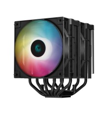 Вентилятор для процессора Deepcool AG620 DIGITAL BK ARGB black Socket 115X/1700/1200/AM4/AM5, 120mm, 1950rpm, 29,4 дБ, 260W, PWM 4-pin, Al+Cu (R-AG620