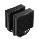 Вентилятор для процессора Deepcool AG620 DIGITAL BK ARGB black Socket 115X/1700/1200/AM4/AM5, 120mm, 1950rpm, 29,4 дБ, 260W, PWM 4-pin, Al+Cu (R-AG620
