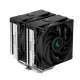 Вентилятор для процессора DeepCool AG620 DIGITAL Socket 115X/1700/1200/AM4/AM5, 120mm, 1950rpm, 29,4 дБ, 260W, 4-pin, Al+Cu (R-AG620-BKNDMN-G-1)