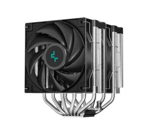 Вентилятор для процессора DeepCool AG620 DIGITAL Socket 115X/1700/1200/AM4/AM5, 120mm, 1950rpm, 29,4 дБ, 260W, 4-pin, Al+Cu (R-AG620-BKNDMN-G-1)