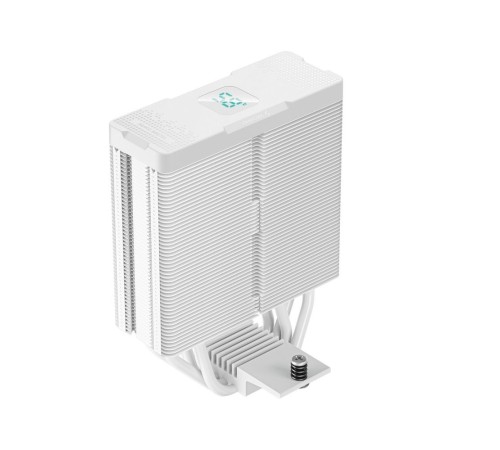 Вентилятор для процессора Deepcool G400 DIGITAL WH ARGB white Socket 115X/1700/1200/AM4/AM5, 120mm, 2100rpm, 31,6 дБ, 220W, PWM 4-pin, Al+Cu (R-AG400- Вентилятор для процессора Deepcool G400 DIGITAL WH ARGB white Socket 115X/1700/1200/AM4/AM5, 120mm, 2100rpm, 31,6 дБ, 220W, PWM 4-pin, Al+Cu (R-AG400-
