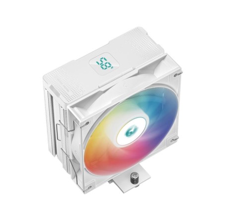 Вентилятор для процессора Deepcool G400 DIGITAL WH ARGB white Socket 115X/1700/1200/AM4/AM5, 120mm, 2100rpm, 31,6 дБ, 220W, PWM 4-pin, Al+Cu (R-AG400- Вентилятор для процессора Deepcool G400 DIGITAL WH ARGB white Socket 115X/1700/1200/AM4/AM5, 120mm, 2100rpm, 31,6 дБ, 220W, PWM 4-pin, Al+Cu (R-AG400-