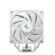 Вентилятор для процессора Deepcool G400 DIGITAL WH ARGB white Socket 115X/1700/1200/AM4/AM5, 120mm, 2100rpm, 31,6 дБ, 220W, PWM 4-pin, Al+Cu (R-AG400-
