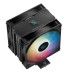 Вентилятор для процессора DeepCool AG400 DIGITAL PLUS black Socket 1700/115X/1200/AM5/AM4, 120mm, 2100rpm, 31.6 дБА, 220W, PWM 4-pin, Al-Cu (R-AG400-B