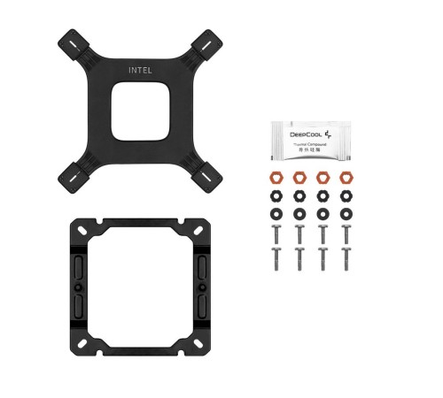 Вентилятор для процессора DeepCool AK400 DIGITAL BK Socket 1700/115X/1200/AM5/AM4, 120mm, 2100rpm, 31.6 дБА, 220W, PWM 4-pin, Al-Cu (R-AG400-BKNDMN-G-