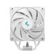 Вентилятор для процессора Deepcool AG500 DIGITAL WH ARGB white Socket 115X/1700/1200/AM4/AM5, 120mm, 1950rpm, 29,4 дБ, 200W, PWM 4-pin, Al+Cu (R-AG500