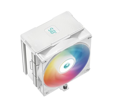 Вентилятор для процессора Deepcool AG500 DIGITAL WH ARGB white Socket 115X/1700/1200/AM4/AM5, 120mm, 1950rpm, 29,4 дБ, 200W, PWM 4-pin, Al+Cu (R-AG500 Вентилятор для процессора Deepcool AG500 DIGITAL WH ARGB white Socket 115X/1700/1200/AM4/AM5, 120mm, 1950rpm, 29,4 дБ, 200W, PWM 4-pin, Al+Cu (R-AG500