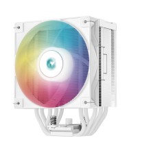Вентилятор для процессора Deepcool AG500 DIGITAL WH ARGB white Socket 115X/1700/1200/AM4/AM5, 120mm, 1950rpm, 29,4 дБ, 200W, PWM 4-pin, Al+Cu (R-AG500