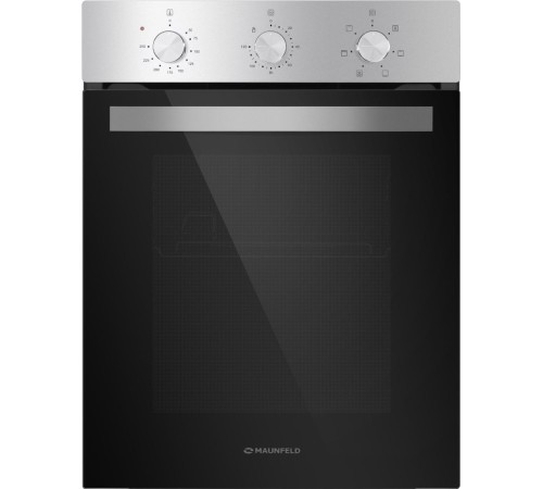 Духовой шкаф Электрический Maunfeld EOEC516S нержавеющая сталь/черный