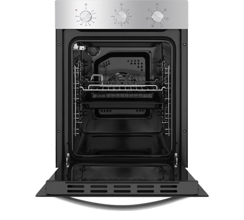 Духовой шкаф Электрический Maunfeld EOEC516S нержавеющая сталь/черный