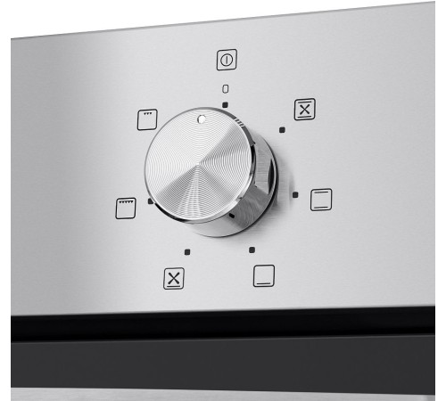 Духовой шкаф Электрический Maunfeld EOEC516S нержавеющая сталь/черный