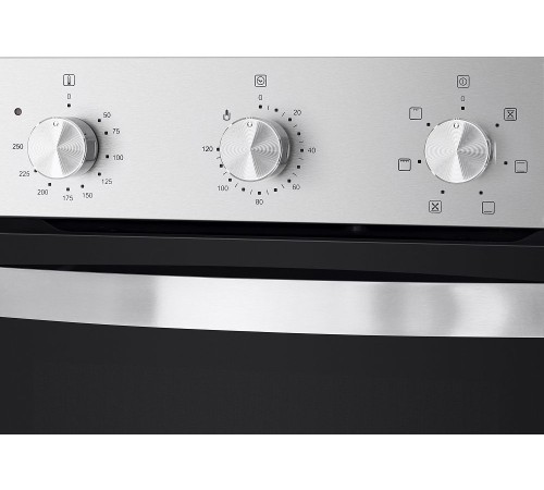 Духовой шкаф Электрический Maunfeld EOEC516S нержавеющая сталь/черный