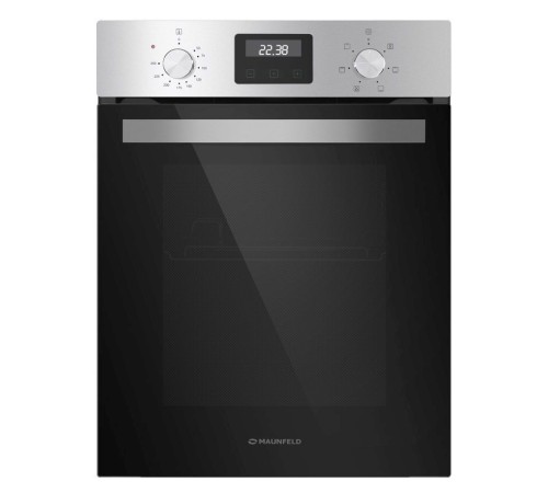Духовой шкаф Электрический Maunfeld EOEM516S нержавеющая сталь/черный
