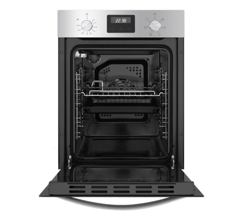 Духовой шкаф Электрический Maunfeld EOEM516S нержавеющая сталь/черный