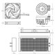 Жидкостная система охлаждения Arctic Cooling Liquid Freezer III-280 Multi Compatible All-In-One CPU Water Cooler (ACFRE00135A)