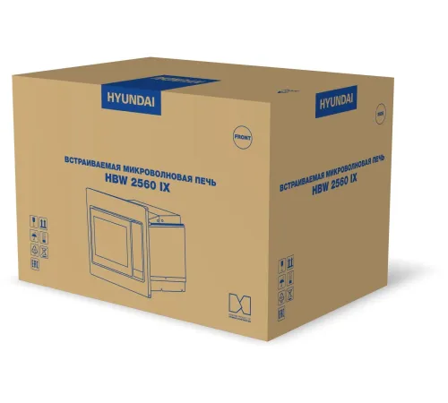 Микроволновая печь Hyundai HBW 2560 IX 25л. 900Вт нержавеющая сталь (встраиваемая) Микроволновая печь Hyundai HBW 2560 IX 25л. 900Вт нержавеющая сталь (встраиваемая)