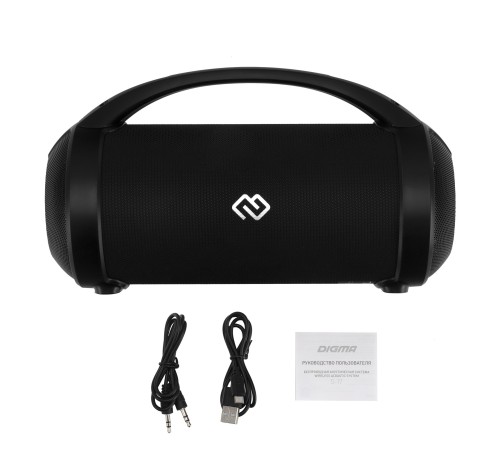 Колонка порт. Digma S-17 черный 8.5W 1.0 BT/3.5Jack/USB 10м 1500mAh Колонка порт. Digma S-17 черный 8.5W 1.0 BT/3.5Jack/USB 10м 1500mAh