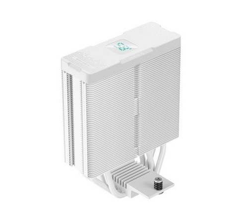 Вентилятор для процессора DeepCool AK400 DIGITAL WH Socket 1700/115X/1200/AM5/AM4, 120mm, 2100rpm, 31.6 дБА, 220W, PWM 4-pin, Al-Cu (R-AG400-WHNDMN-G-