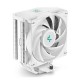 Вентилятор для процессора DeepCool AK400 DIGITAL WH Socket 1700/115X/1200/AM5/AM4, 120mm, 2100rpm, 31.6 дБА, 220W, PWM 4-pin, Al-Cu (R-AG400-WHNDMN-G-