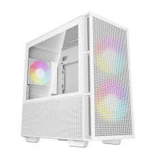 Корпус MiniTower Deepcool CH360 white (mATX, без БП, ARGB, USB3.2 Type-A + USB3.2 Type-C) (R-CH360-WHAPE3-G-1)