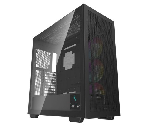Корпус MidiTower Deepcool MORPHEUS black (ATX, без БП, ARGB, USB3.2 Type-A + USB3.2 Type-C) (R-MORPHEUS-BKAPA1-G-1)