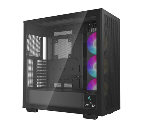 Корпус MidiTower Deepcool MORPHEUS black (ATX, без БП, ARGB, USB3.2 Type-A + USB3.2 Type-C) (R-MORPHEUS-BKAPA1-G-1)