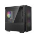 Корпус MiniTower Deepcool CH360 black (mATX, без БП, ARGB, USB3.2 Type-A + USB3.2 Type-C) (R-CH360-BKAPE3-G-1)