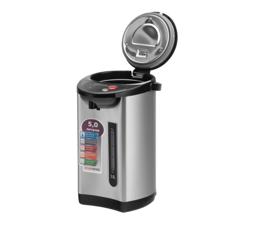 Термопот Starwind STP2251 5л. 750Вт черный/серебристый