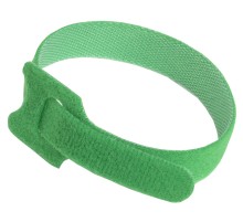 Хомут-липучка ITK HKVG-W14-L210 210x14мм (упак:100шт) полиамид внешний (-40/+80) зеленый
