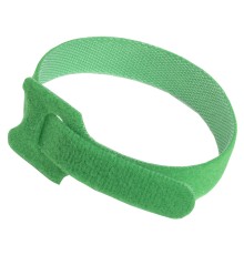 Хомут-липучка ITK HKVG-W14-L210 210x14мм (упак:100шт) полиамид внешний (-40/+80) зеленый