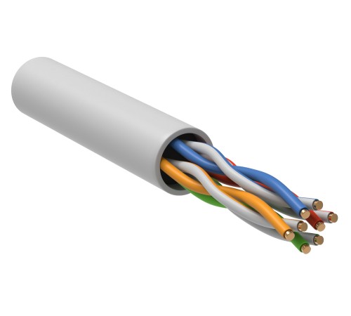 Кабель информационный ITK GENERICA BC1-C5E04-128-305-G кат.5е U/UTP не экранированный 4X2X24AWG LSZH внутренний 305м белый Кабель информационный ITK GENERICA BC1-C5E04-128-305-G кат.5е U/UTP не экранированный 4X2X24AWG LSZH внутренний 305м белый