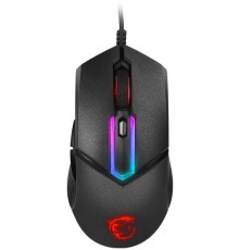 Мышь MSI Clutch GM30 черный оптическая (6200dpi) USB2.0 (6but)