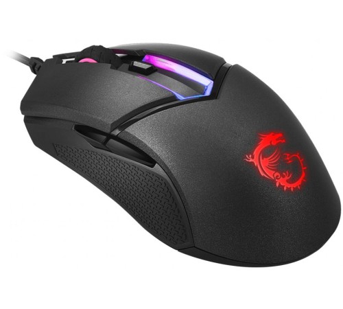 Мышь MSI Clutch GM30 черный оптическая (6200dpi) USB2.0 (6but)