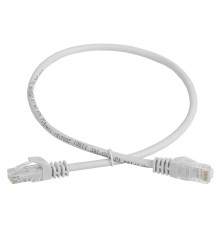 Патч-корд ITK PC01-C5EU-1M-G UTP вилка RJ-45-вилка RJ-45 кат.5е 1м серый ПВХ (уп.:1шт)