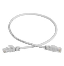 Патч-корд ITK PC01-C5EU-3M-G UTP вилка RJ-45-вилка RJ-45 кат.5е 3м серый ПВХ (уп.:1шт)