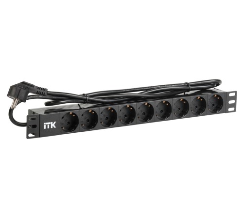 Блок распределения питания ITK PH22-9D1-P гор.размещ. 9xSchuko базовые 16A Schuko 2м Блок распределения питания ITK PH22-9D1-P гор.размещ. 9xSchuko базовые 16A Schuko 2м