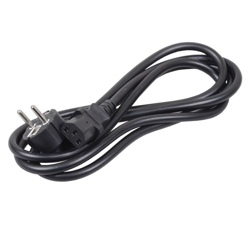Кабель ITK PC-C13D-2M C13-Schuko проводник.:3x1.5мм2 2м 230В 10А черный Кабель ITK PC-C13D-2M C13-Schuko проводник.:3x1.5мм2 2м 230В 10А черный
