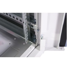 Шкаф коммутационный ЦМО (ШТК-Э-24.6.8-13АА) 24U 600x800мм пер.дв.стекл металл 2 бок.пан. 540кг серый 59кг 180град. 1187мм IP20