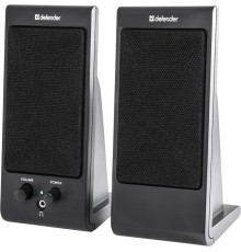 Defender Акустическая 2.0 система SPK-170 черный, 4 Вт, питание от USB Defender SPK-170 (65165)
