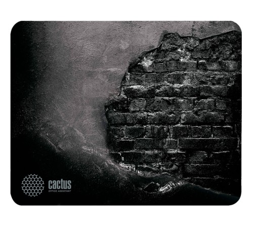 Коврик для мыши Cactus CS-MP-DWM Средний черный 300x250x3мм Коврик для мыши Cactus CS-MP-DWM Средний черный 300x250x3мм