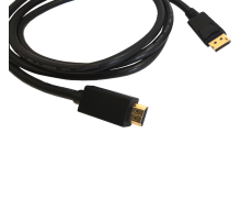 Кабель DisplayPort-HDMI (Вилка - Вилка), 1,8 м Kramer C-DPM/HM-6