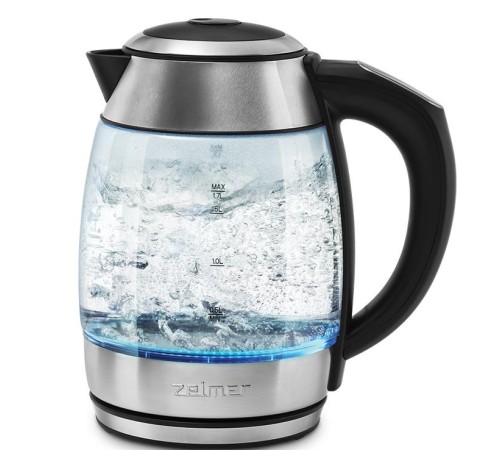 Чайник ZCK8030 GLASS/INOX ZELMER