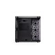 Компьютерный корпус ABR Sea View Black (1*USB Type-C, 2*USB 2.0, HD Audio, 4xRGB Fan, ATX, Micro-ATX)