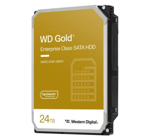 Жесткий диск Western Digital 3.5" 24TB WD241KRYZ Gold SATA3, Cache 298MB, 7200 rpm Жесткий диск Western Digital 3.5" 24TB WD241KRYZ Gold SATA3, Cache 298MB, 7200 rpm