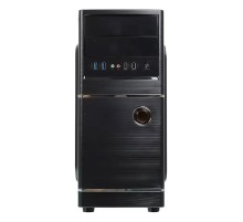 Корпус Accord ACC-B301 черный без БП ATX 3x120mm 2xUSB2.0 2xUSB3.0 audio