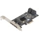 Exegate EX283711RUS Контроллер EXE-504 PCI-E 2.0, SATA3 RAID, 4 int+2 ext (OEM)