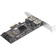Exegate EX283711RUS Контроллер EXE-504 PCI-E 2.0, SATA3 RAID, 4 int+2 ext (OEM)