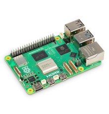 Raspberry Pi 5 4GB RAM Retail (RA770) Broadcom BCM2712 4-core Cortex-A76 64-bit CPU, VideoCore VII GPU, 2x 4Kp60 microHDMI-out, 4Kp60 HEVC decoder, WiFi ac, BT, 2x USB3.0, 2x USB2.0, USB-C power (MB5)